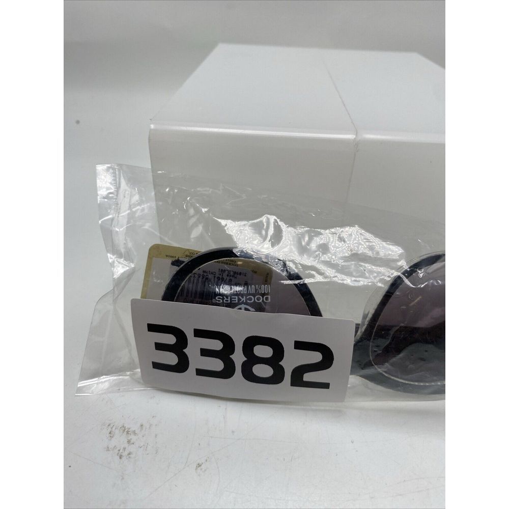 Dockers Large Plastic Way Style Sunglasses Black NEW 3382 - Picture 6 of 6
